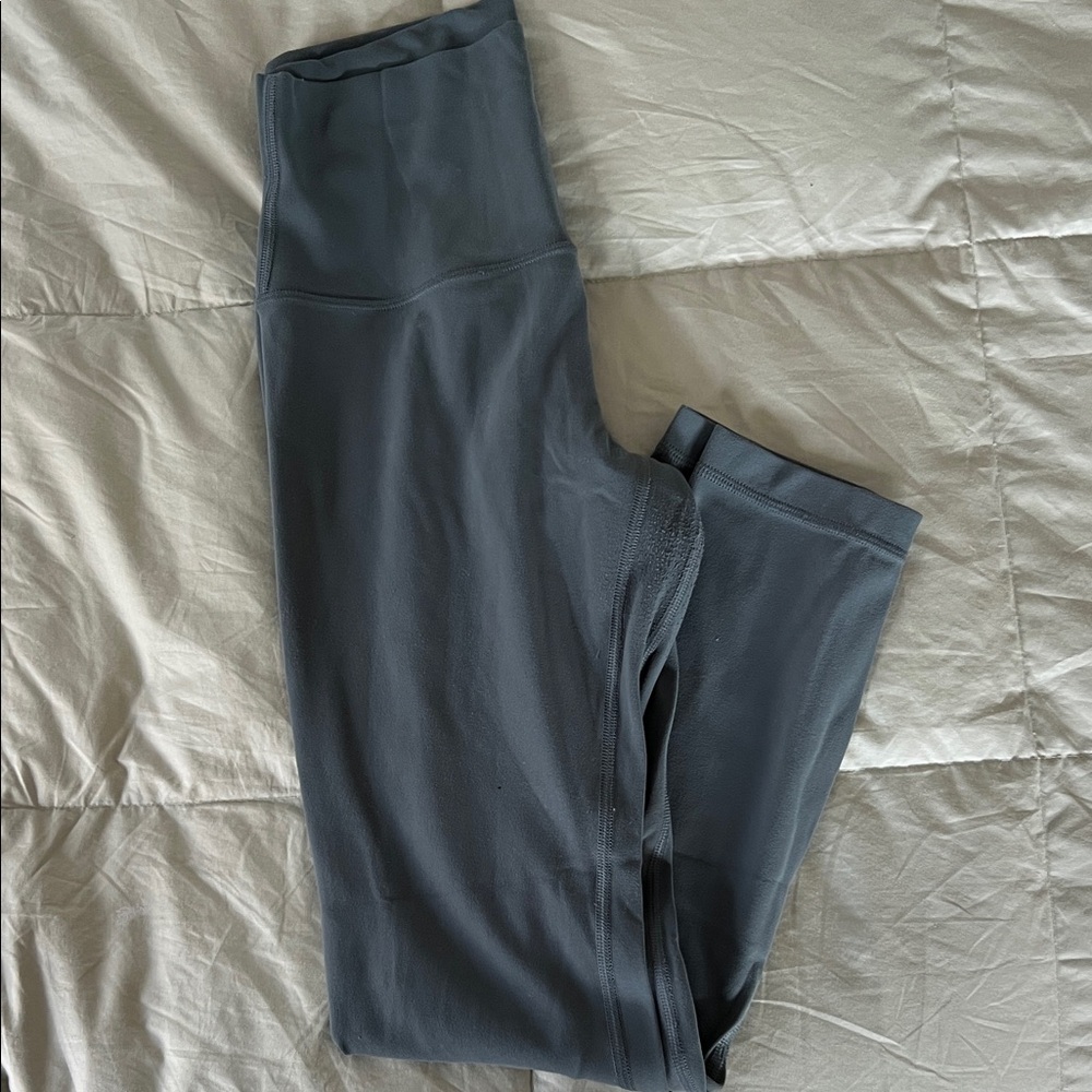 lululemon athletica Gray/Teal Leggings